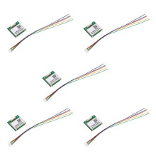 5X MóDulo GPS VK2828U7G5LF TTL 1-10Hz com Antena FLASH Modelo GPS de Controle de Voo