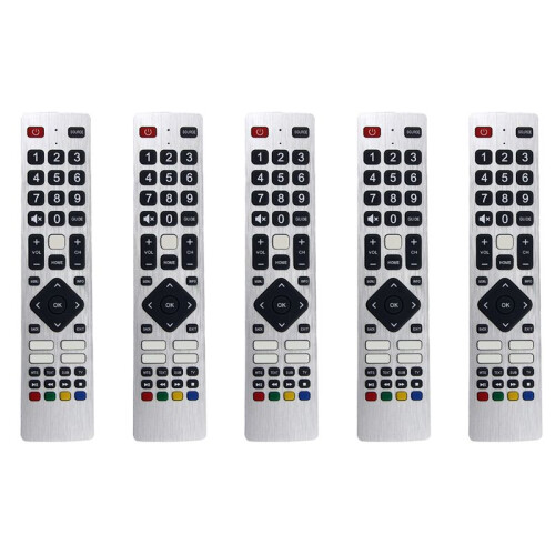 5X RMC0133 Remote Control Replace for  TV Remote Control Free Setup