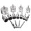 15pcs Diamond Coated Hole Saw Drill Bits, Tile, Marble, Glass, Ceramic Drill Bit Set, (6-50mm) 3