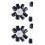 20Pcs Capacitor Electrolytic Aluminum 33UF 400V Black 1