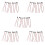 50Pcs Electret Condenser MIC 4mm x 2mm for PC Phone MP3 MP4 1