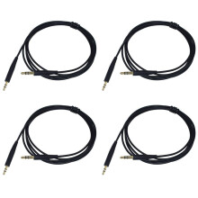 4X for QC35 Headphone Cable QC25 QC35 II QC45 Soundtrue Audio Cable 3.5 to 2.5 Portable Pair Recording Cable,Black