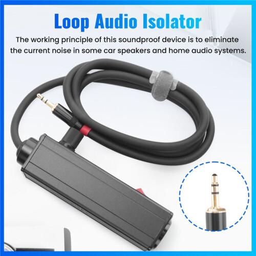 New Audio Isolator XLR Eliminates Noise Ground Loop Audio Isolator Anti-Interference Current Sound Eliminates Noise 1