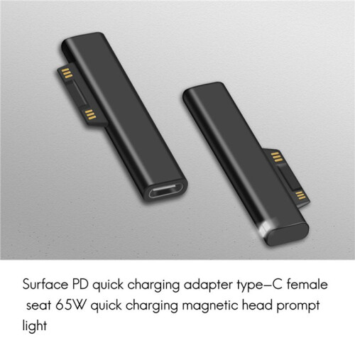 2X Type-C to PD Fast Charging Plug Converter Adapter for ProGO 3 4 5 6 Connector USB-C Book 2