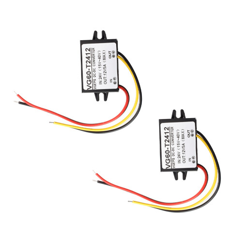 2X Voltage Converter Transformer Voltage Transformer 24V  to 12V