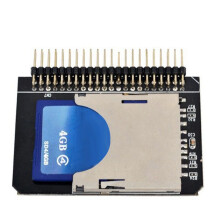 2X Notebook 2.5Inch Digital /SDHC/SDXC/MMC Memory Card to IDE 44 Pin Male 3.0 Converter Hard Disk Adapter Card