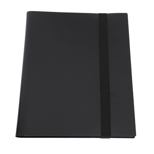 9-Pocket Card Binder PP, Black, for Trading Cards