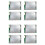 8X Placa da Proteção da Bateria de Lítio de 4S 12V 50A BMS LiFePO4 com Equilíbrio da Bateria Do Poder/Placa da Proteção Do PCB Do Reforço 1