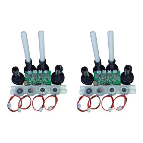 2X Four-Spray Humidifier Module Humidifier Control Board Atomizer Driver Board Four-Spray Humidifier Module,Set C