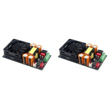 2X HIFI IRS2092 1000 W Mono Canal NuméRique Classe D ScèNe Caisson de Basses Carte Amplificateur de Puissance avec Haut-Parleur Protection Relais-A