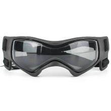 (Black) Dog Sunglasses - Windproof Pet Eye Protection for Party