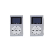 2X USB Clip MP3 Player Video Screen Support 32GB Micro- TF Card