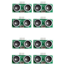 8PCS US-100 Sensormodule 2,4V - 5V met Temperatuurcompensatiebereikafstand