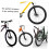 Bike Front Wheel Riser Block Set with Stable NonSlip Support for Indoor Bicycle Training 2