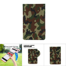 Camouflage Golf Scorekartenhalter mit Stift – Grün, 36,5x11,5 cm