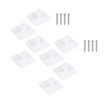 8 Pièces Support de Fixation pour Batteur sur Socle, Organisateur D'Accessoires de Mixeur Support Universel pour Batteur sur Socle Accessoires Outils