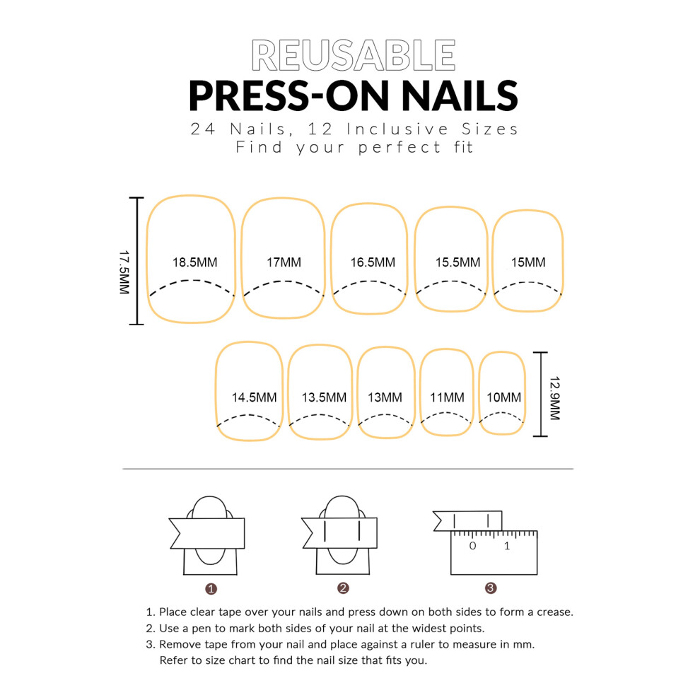 Phui-Pet-Supplies Festive Press-On Nails - Pink & Red, Waterproof, Long Lasting