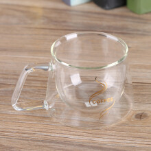 Double Wall Glass Cup Heat Resistant