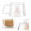 Sturdy Glass Mug Borosilicate 3