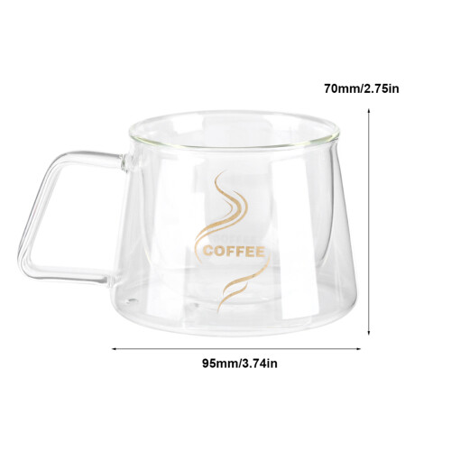 Sturdy Glass Mug Borosilicate 1