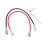Auto Racing Lenkrad 35cm Rot mit 反绒 Bezug 7