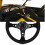 Auto Racing Lenkrad 35cm Rot mit 反绒 Bezug 17