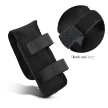 Universal Nylon Molle Battery Pouch 15x7.5x3cm, Black, Rugged