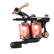 10 Warp Coil Tattoo Machine Portrait Pattern, Liner & Shader Gun