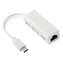 Multiple USB Ports Ethernet Adapter Type C To RJ45Fast Ethernet Connection Plug And Play With Over Current Protection Compact Design Premium PVC
