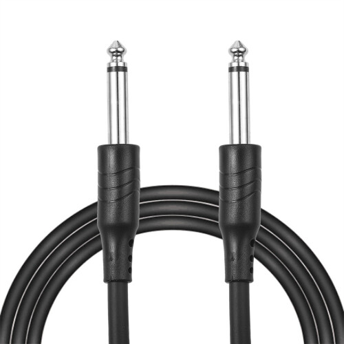 CZ.INSPIRE 6.35mm Mono Guitar Cable 10ft Black