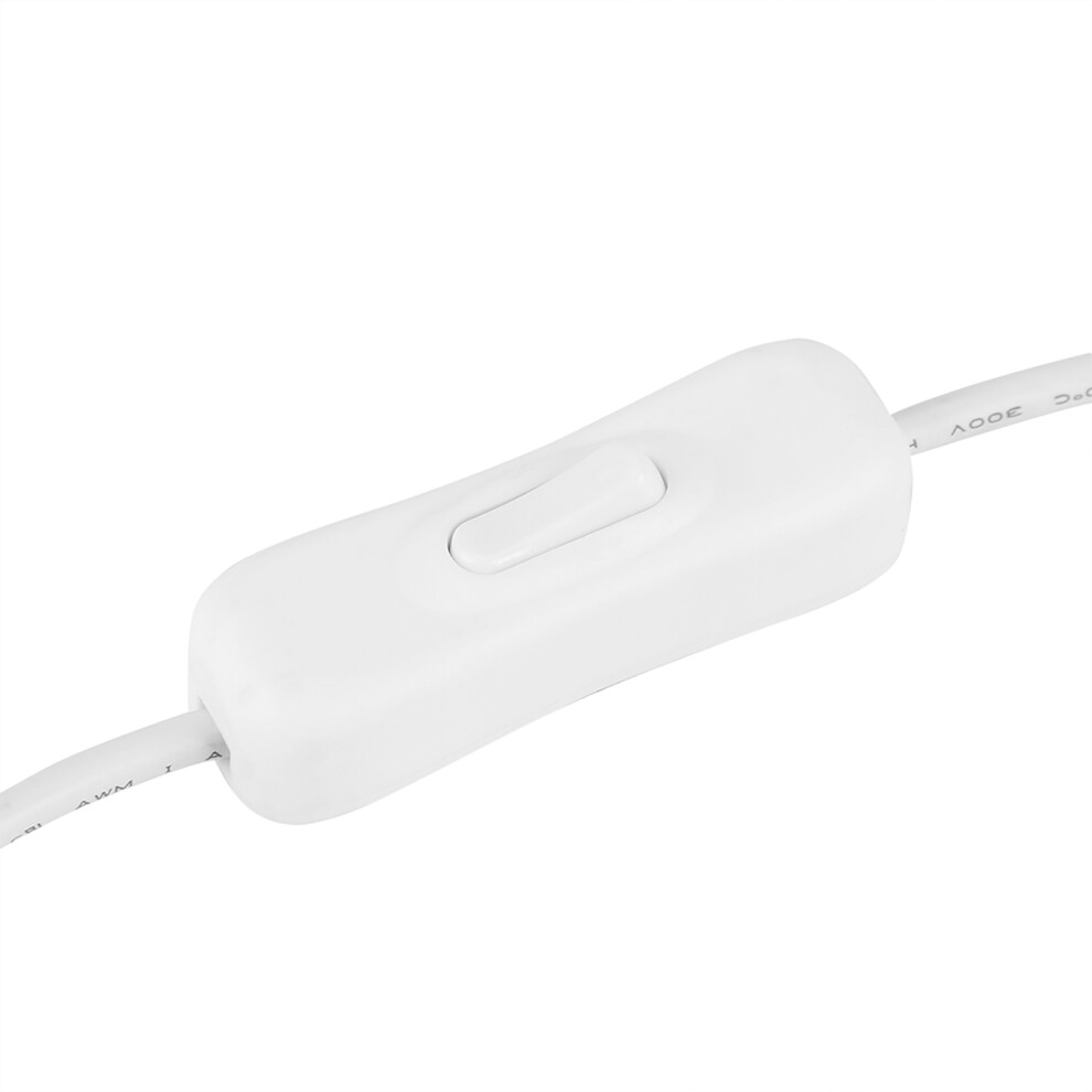 5Pcs 28.5Cm Dc Power Adapter Connectors With On/Off Switch For Led Strip Lights 4971392967454