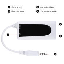 Flanger FC-21 Guitar Bass to Phone Converter for Creative Musicians