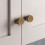 Antique Brass Cabinet Knobs Set of 6, Durable Solid Brass Drawer Pulls 1 Inch Vintage Finish 3