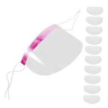Protective Eye Cover Visor Waterproof Disposable Shields for Salon Haircuts and Microblading 50pcs
