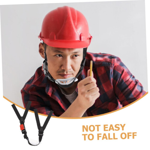 3pcs Construction Hard Hat Chin Strap with Adjustable Length and Comfortable Padding 1