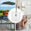 Key Safe Box with Combination Code Lock, Waterproof Outdoor White Wall Mounted Secure Storage 5