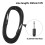 CZ.INSPIRE 6.35mm Mono Guitar Cable 10ft Black 7