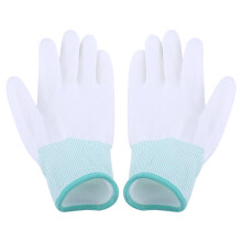 Antistatic PU Coated Nylon Gloves with Enhanced Grip for Electronics Assembly and PC Phone