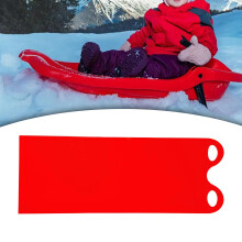 (Red) Flexible Snow Sled for Kids & Adults - 50 Char