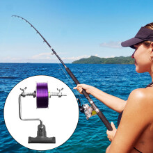 (Dali iron clamp wire wrapper) Portable Fishing Line Spooler for All Reels