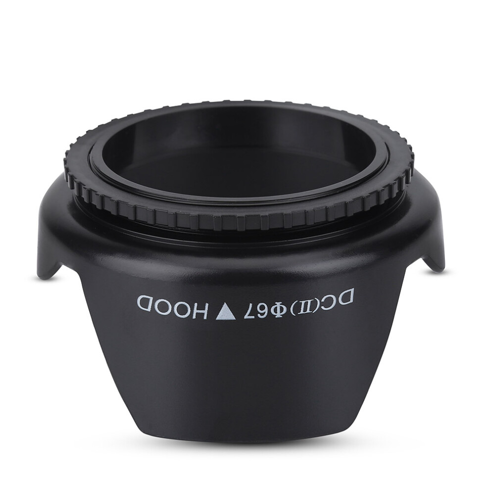 67Mm Uv Cpl Fld Lens Filter Kit With Pouch, Cap & Hood For Photography 3551392969859