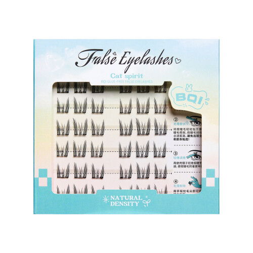 (Cat Elf) Easy Glueless Eyelashes for Beginners