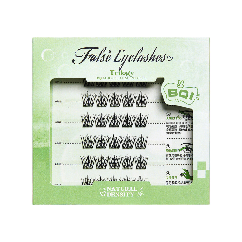 Reach-Tools (Trilogy) Glueless Cluster Eyelashes For Beginners - Easy & Time-Saving