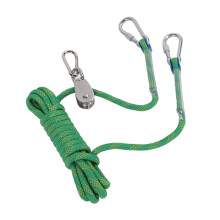 16.4ft Dog Tie Out Cable with 360 Pulley Green