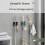 Broom Mop Holder Wall Mounted Tool Organizer with Hooks for Kitchen Bathroom Garage Storage 4