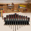 Screwdriver Organizer Wall Mounted Tool Rack Holds 23 Tools Durable Steel for Garage Workbench 2