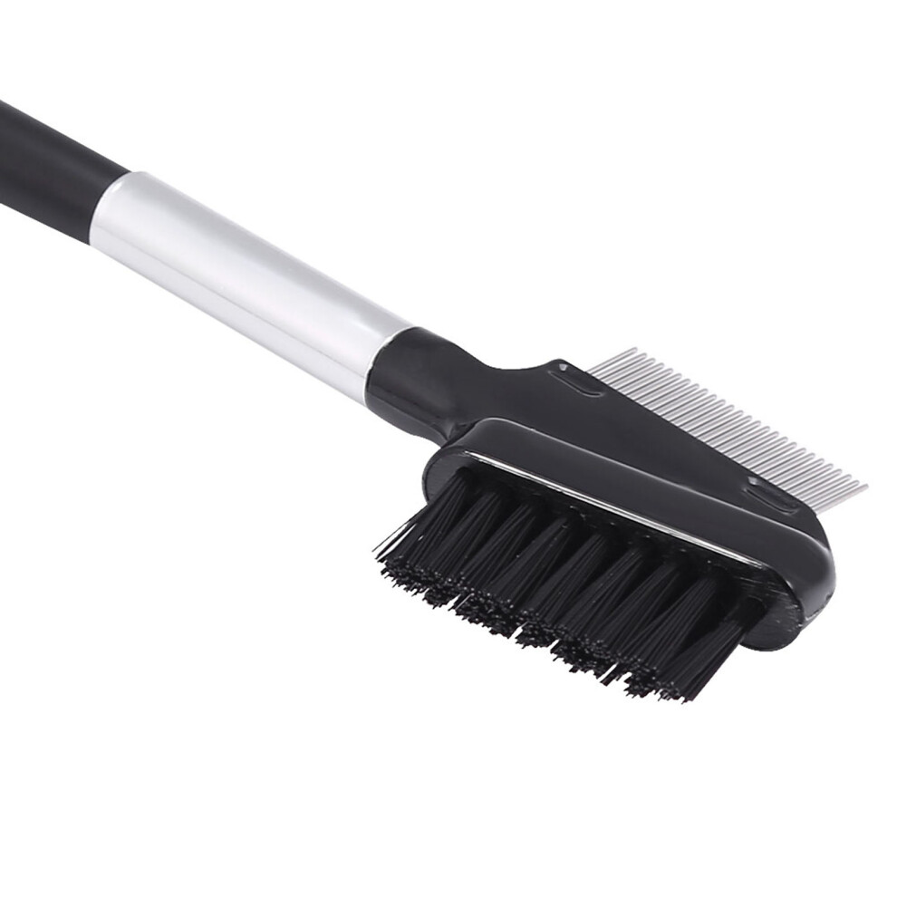 Dual-Ended Stainless Steel Lash & Brow Brush