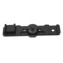 Dual Hot Shoe Camera Mount Bracket for Fill Light & Microphone Extension Bar