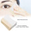 80pcs Disposable Cotton Eyelash Extension Patch Stickers, 4.5x3.5cm 9