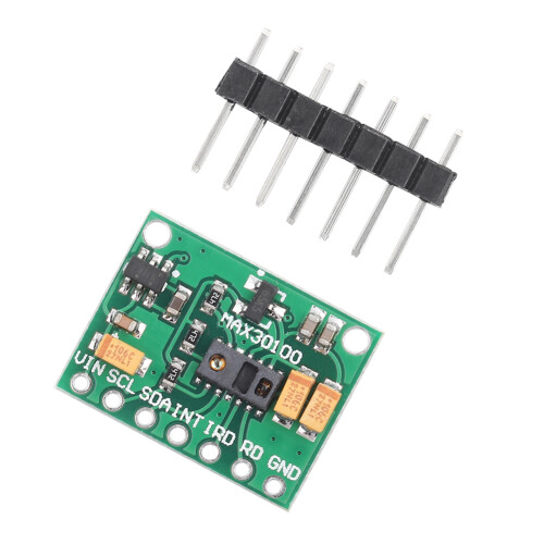 MAX30100 Heart Rate Pulse Oximeter Sensor Module, Compact Size, Low Power 1